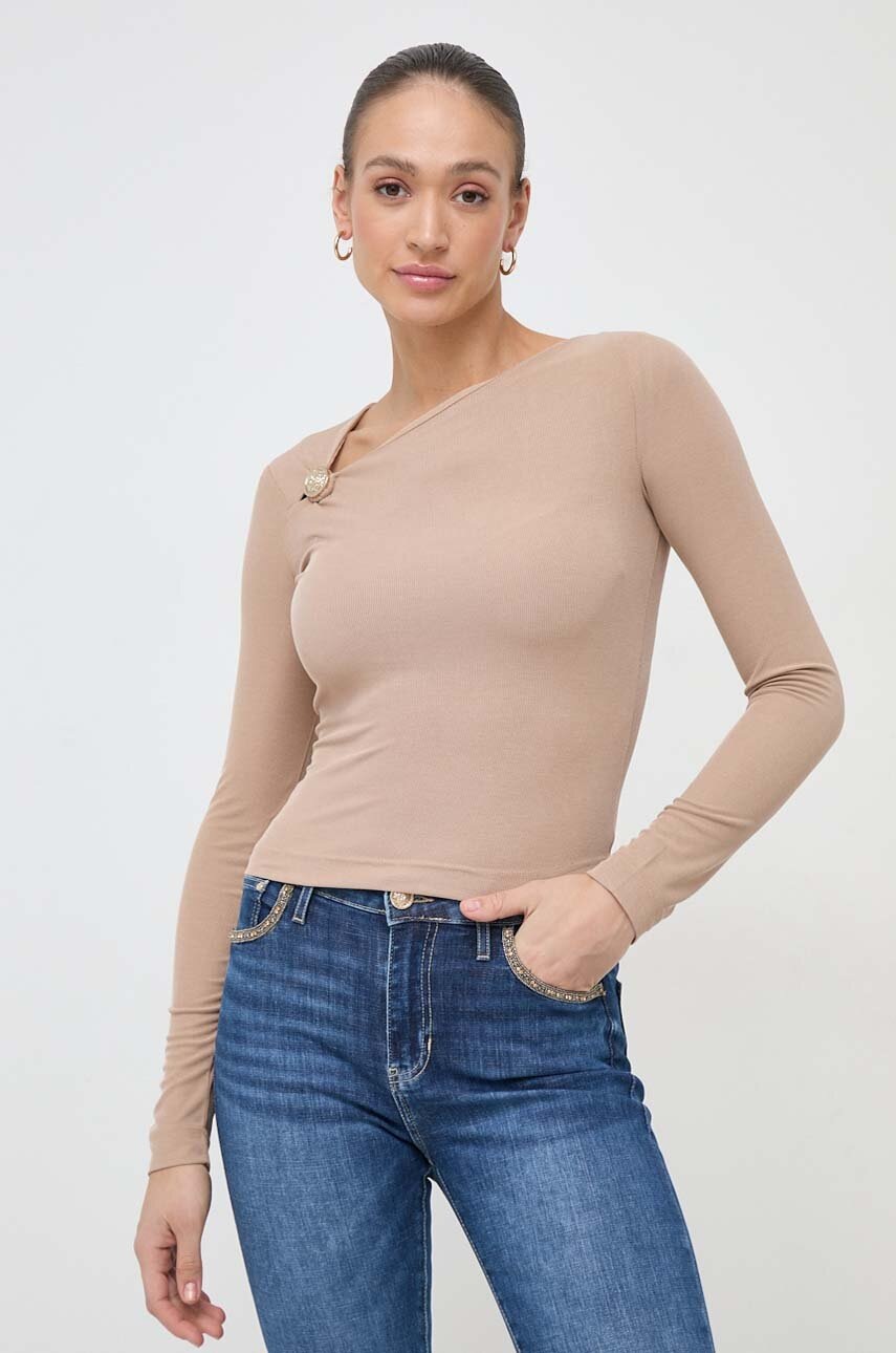 

Блуза с дълги ръкави Guess FEBE в бежово W4RP41 KAQL2, Бежов