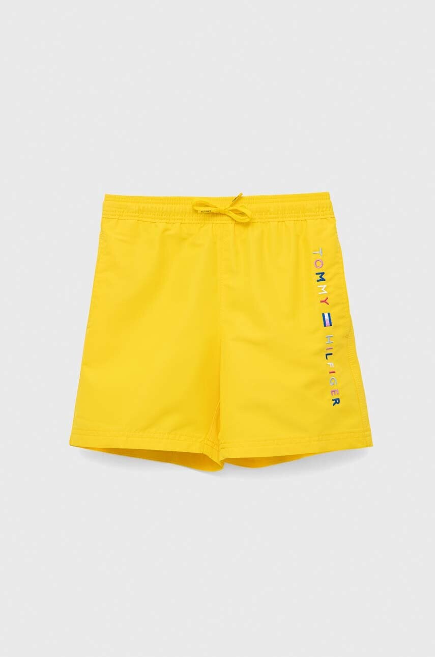 

Дитячі шорти для плавання Tommy Hilfiger колір жовтий