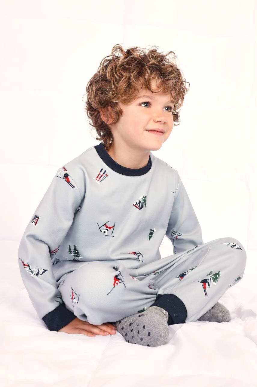 Detské pyžamo Mayoral tmavomodrá farba, vzorovaná