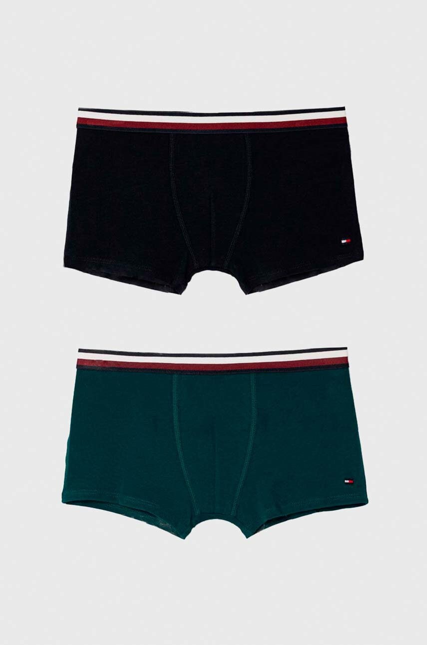 Детские боксеры Tommy Hilfiger 2 шт цвет зелёный Детские боксеры Tommy Hilfiger 2 шт цвет зелёный