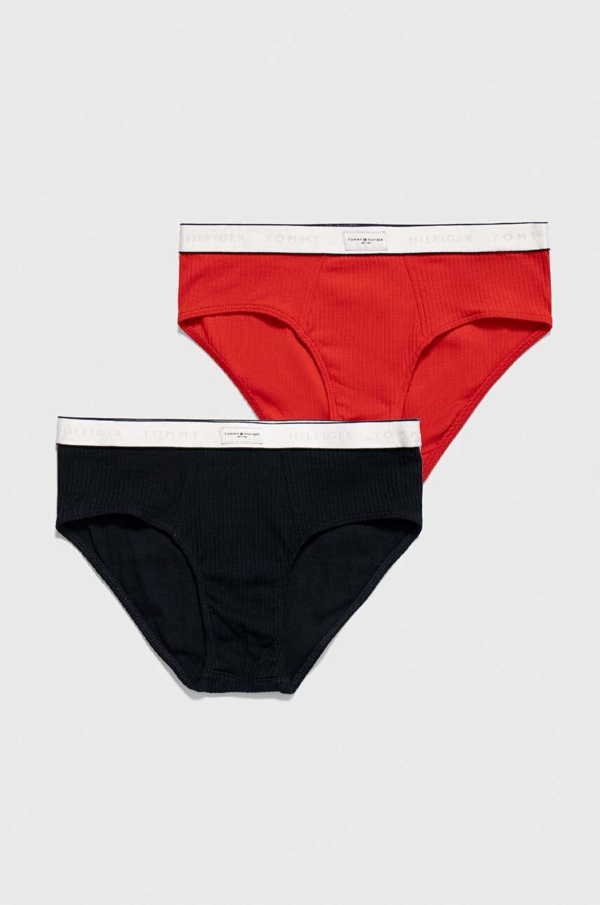 Детские трусы Tommy Hilfiger 2 шт цвет красный Детские трусы Tommy Hilfiger 2 шт цвет красный