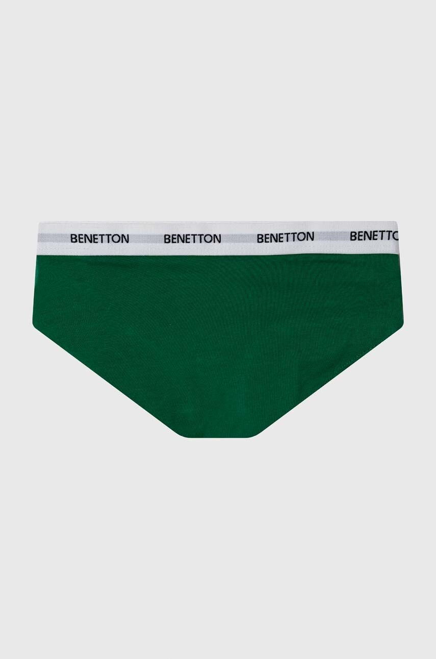Детские трусы United Colors of Benetton цвет зелёный