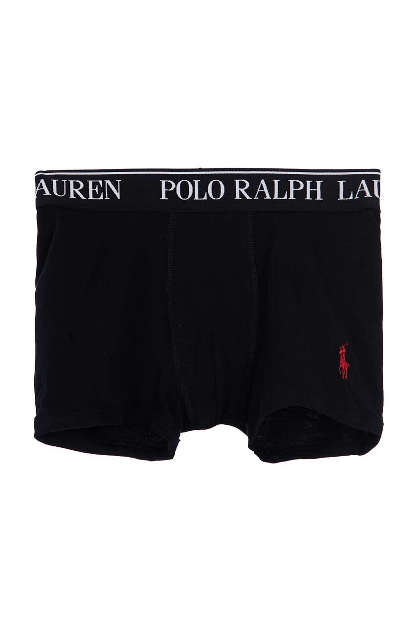 Детские боксеры Polo Ralph Lauren 5 шт цвет чёрный 9P5014