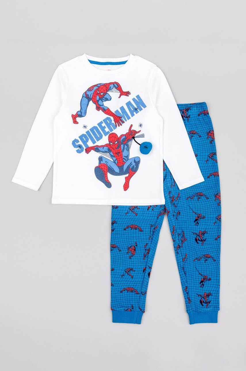 Dětské pyžamo zippy - modrá - 100 % Bavlna