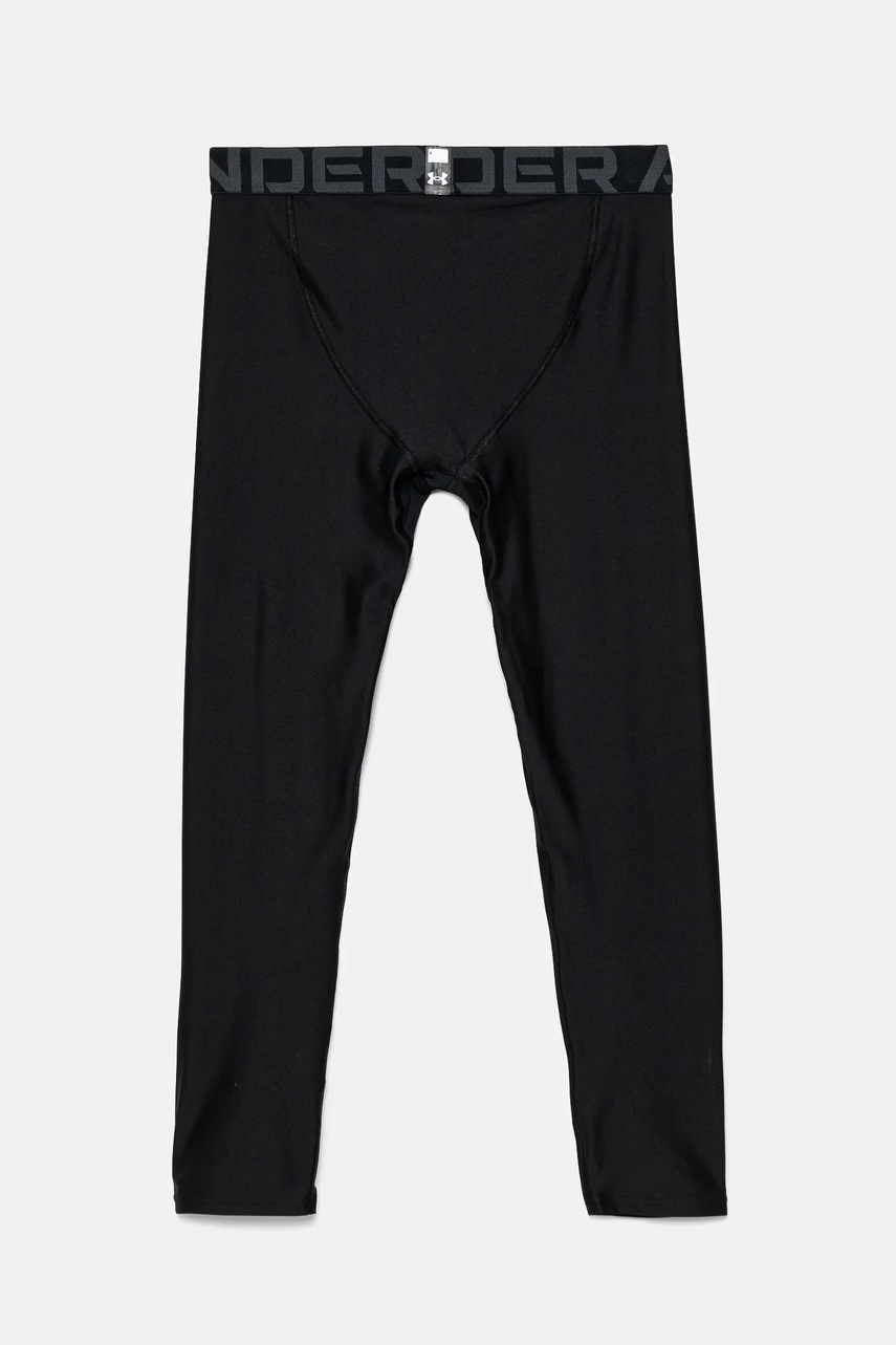 Детские функциональные леггинсы Under Armour UA HG Armour цвет чёрный