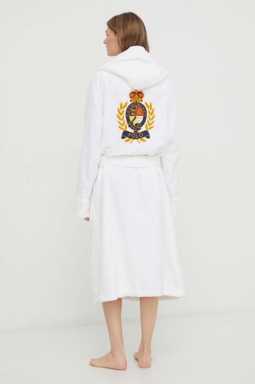

Бавовняний халат Polo Ralph Lauren колір білий