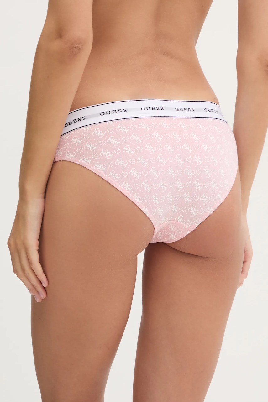 Трусы Guess цвет розовый Трусы Guess цвет розовый