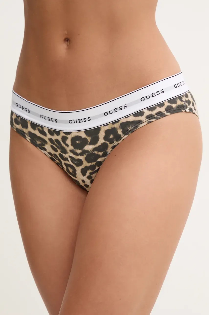

Бикини Guess в кафяво, Бежов