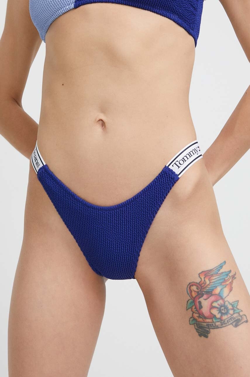 Tommy Jeans chiloti de baie culoarea albastru marin