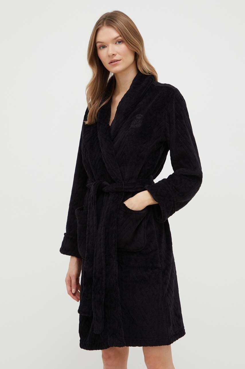 

Халат Lauren Ralph Lauren цвет чёрный