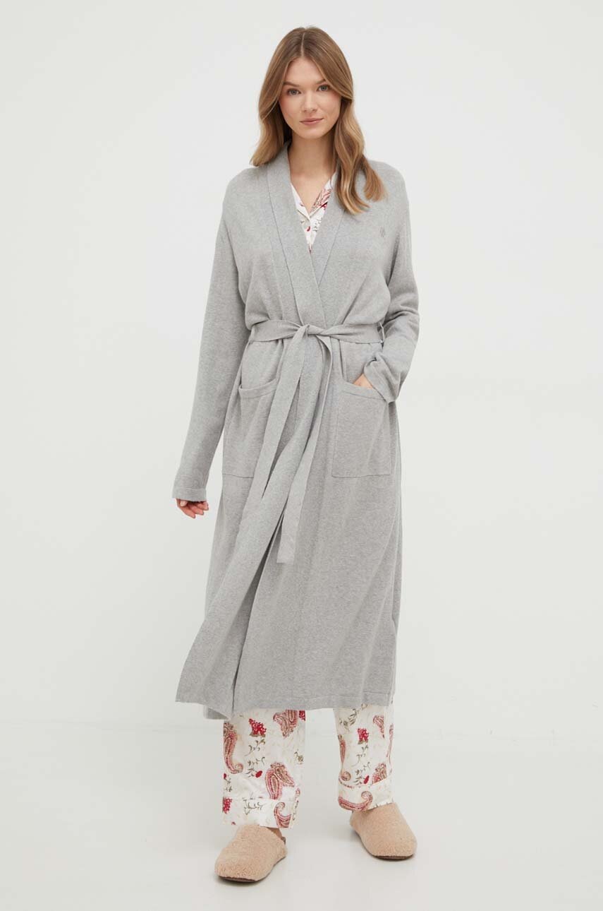 

Шорти з домішкою кашеміру Lauren Ralph Lauren колір сірий