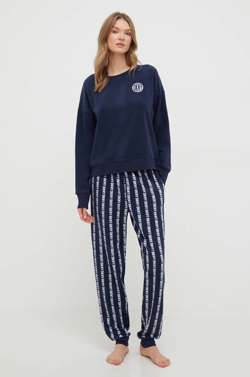 

Пижама Dkny женская цвет синий