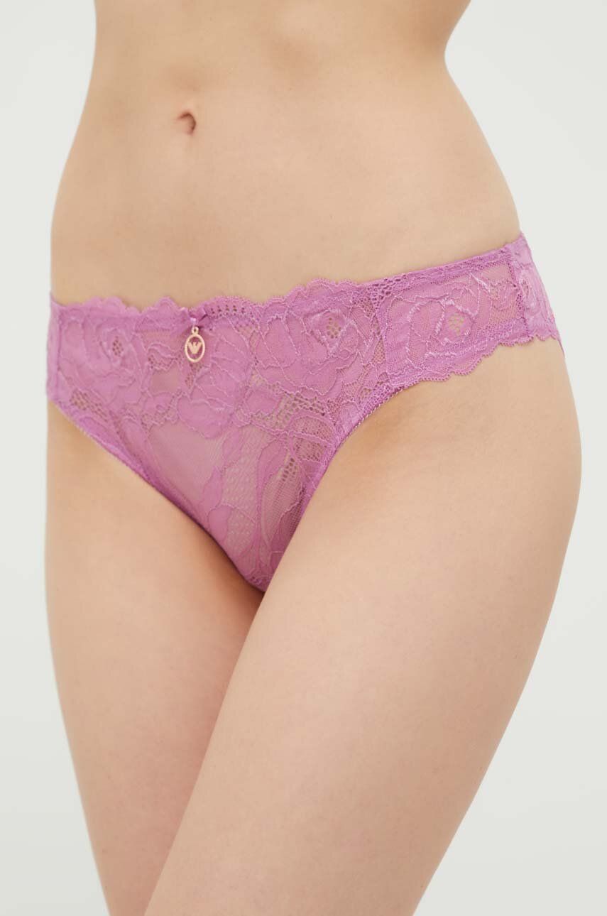 Emporio Armani Underwear Chiloti Culoarea Roz