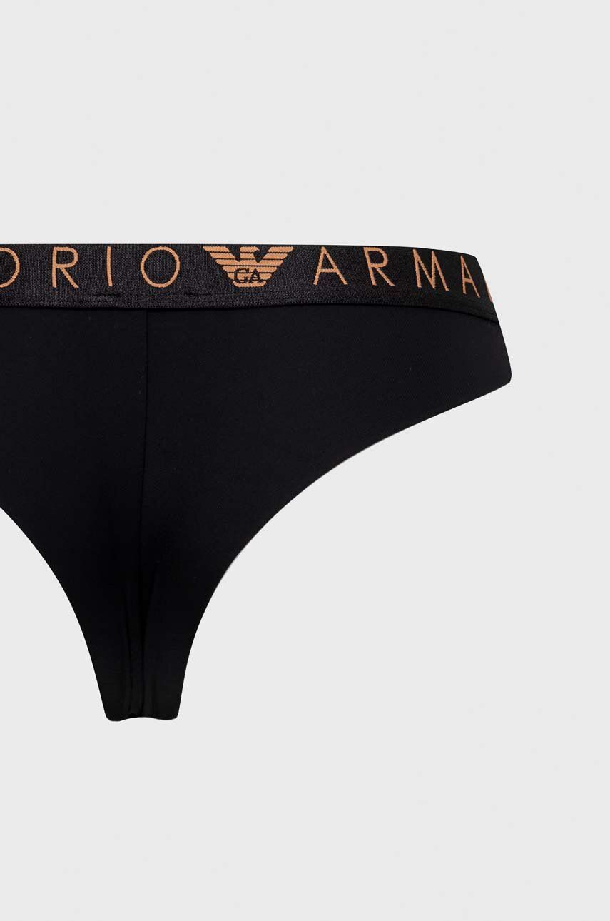 Emporio Armani Underwear Chiloti Brazilieni 2-pack Culoarea Negru
