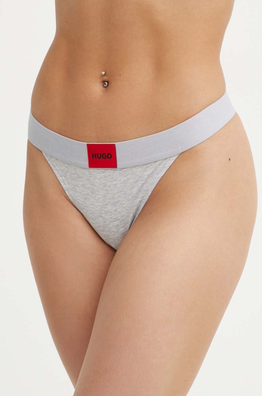 HUGO tanga culoarea gri, 50503102