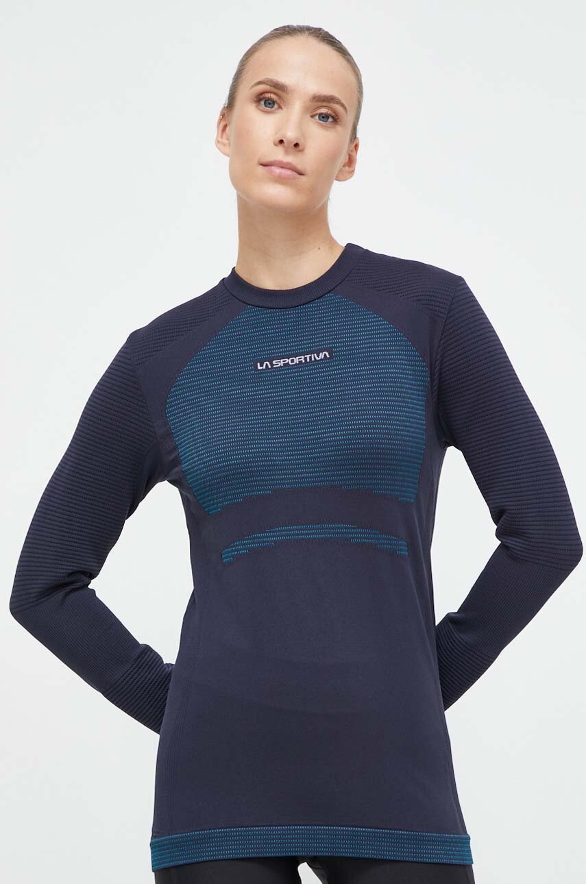 La Sportiva Longsleeve Functional Synth Ligh Culoarea Albastru Marin