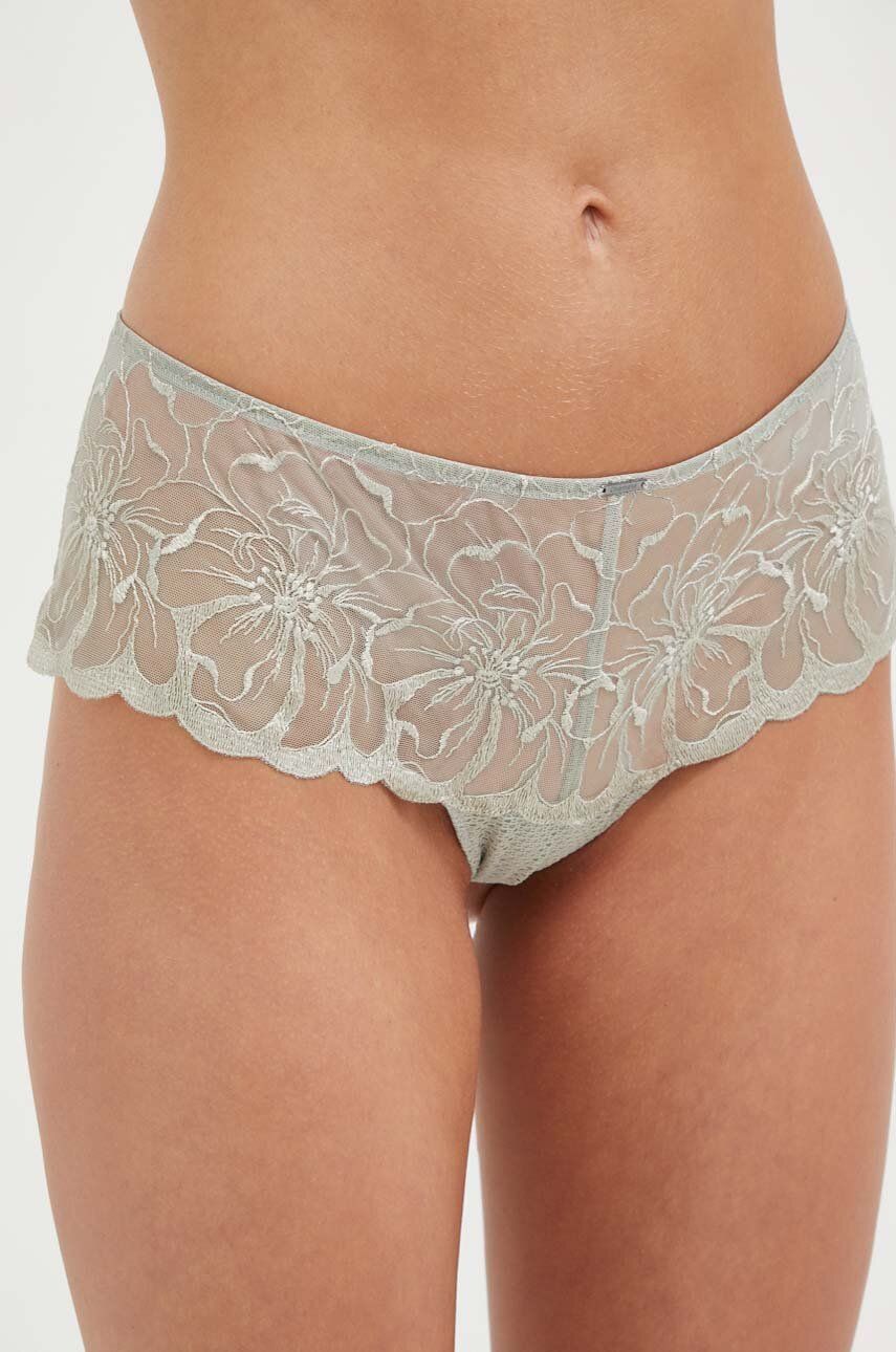 Chantelle Chiloti Brazilieni Culoarea Verde, Transparent