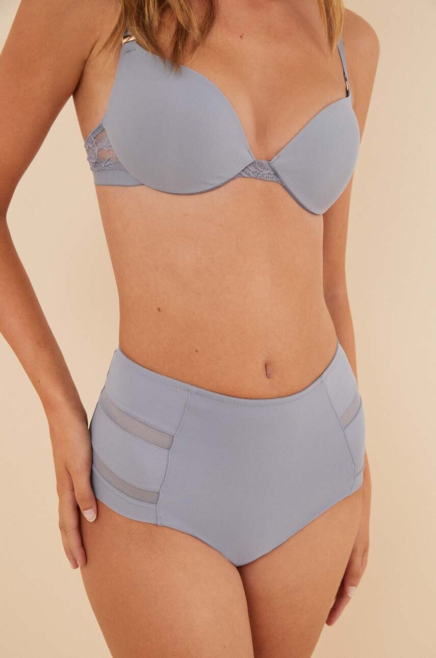 

Бикини women'secret FEMININE COMFORT в синьо 4216021, Син