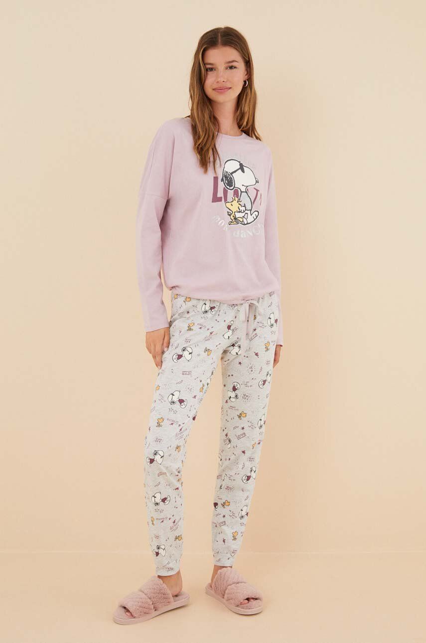 Women'secret Pijamale De Bumbac Snoopy Bumbac, 3136949