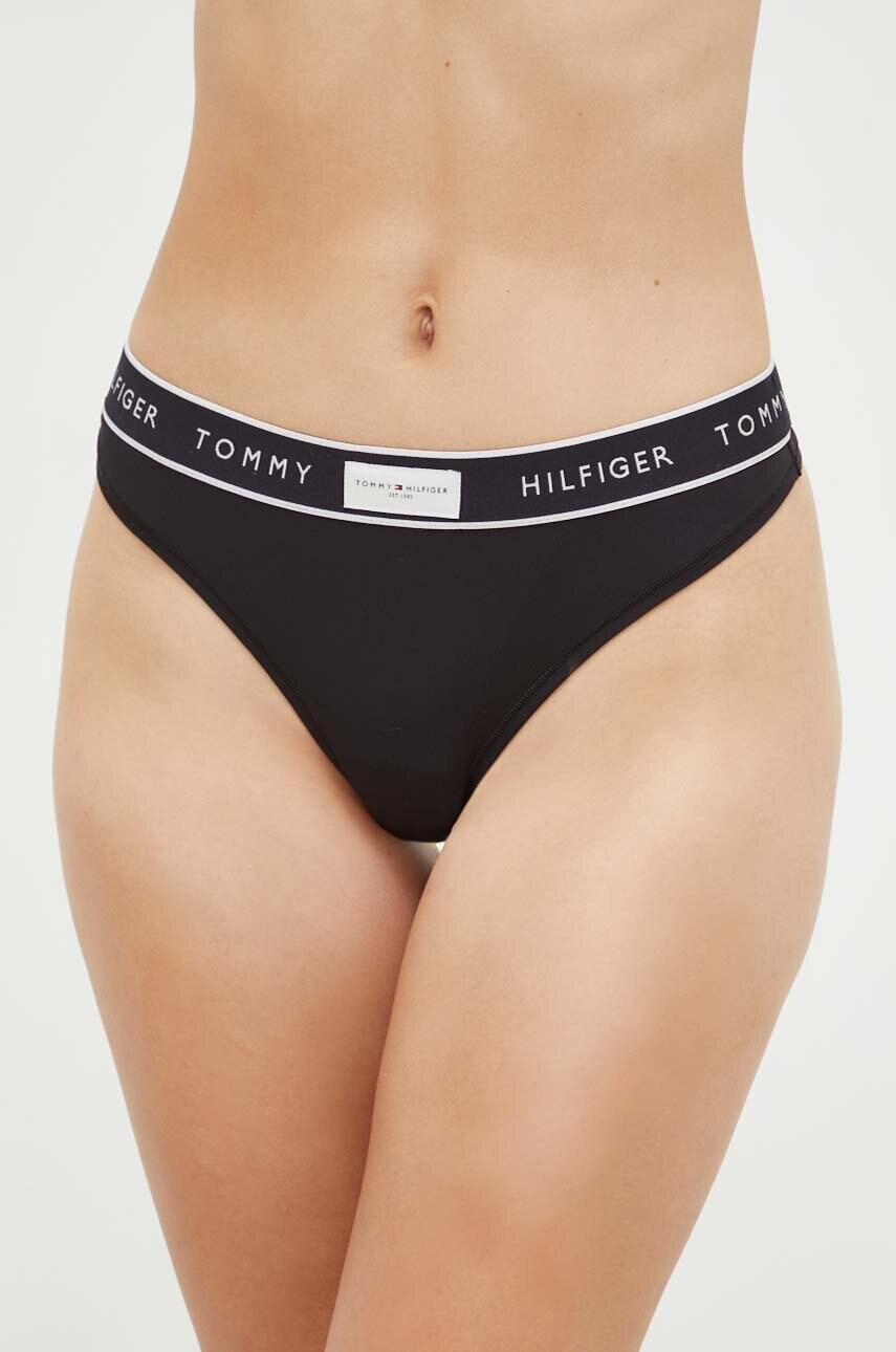 

Стринги Tommy Hilfiger цвет чёрный