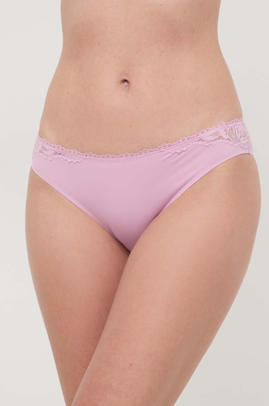 

Бикини Calvin Klein Underwear в розово 000QF6398E, Розов
