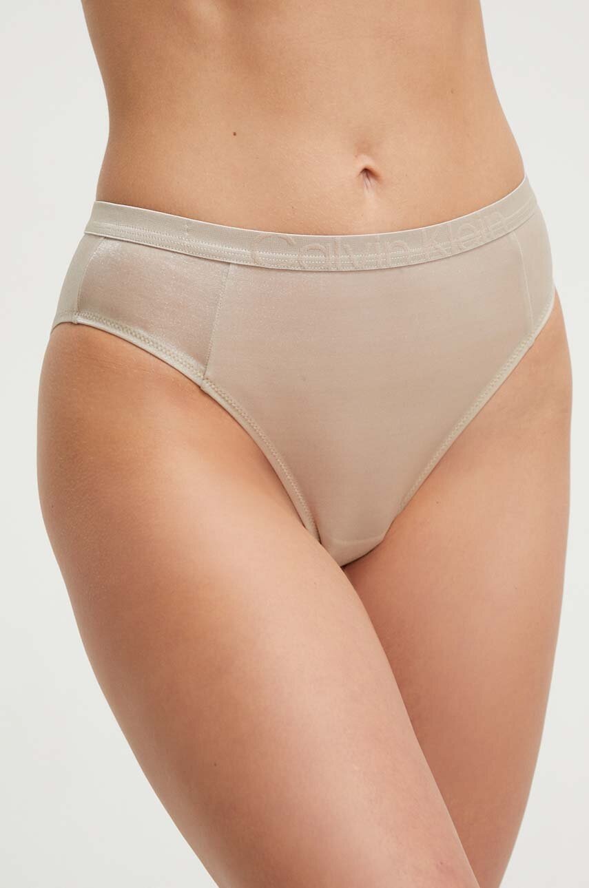

Бикини Calvin Klein Underwear в бежово, Бежов