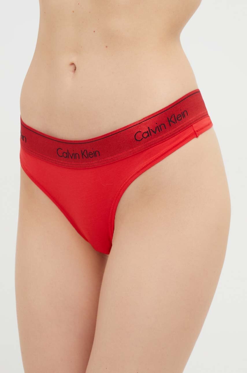 

Прашки Calvin Klein Underwear в червено, Червен