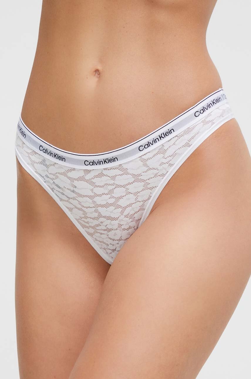 

Бикини Calvin Klein Underwear в бяло, Бял