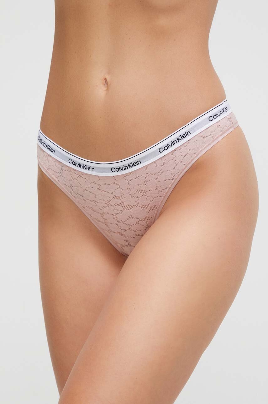 

Бикини Calvin Klein Underwear в розово, Розов
