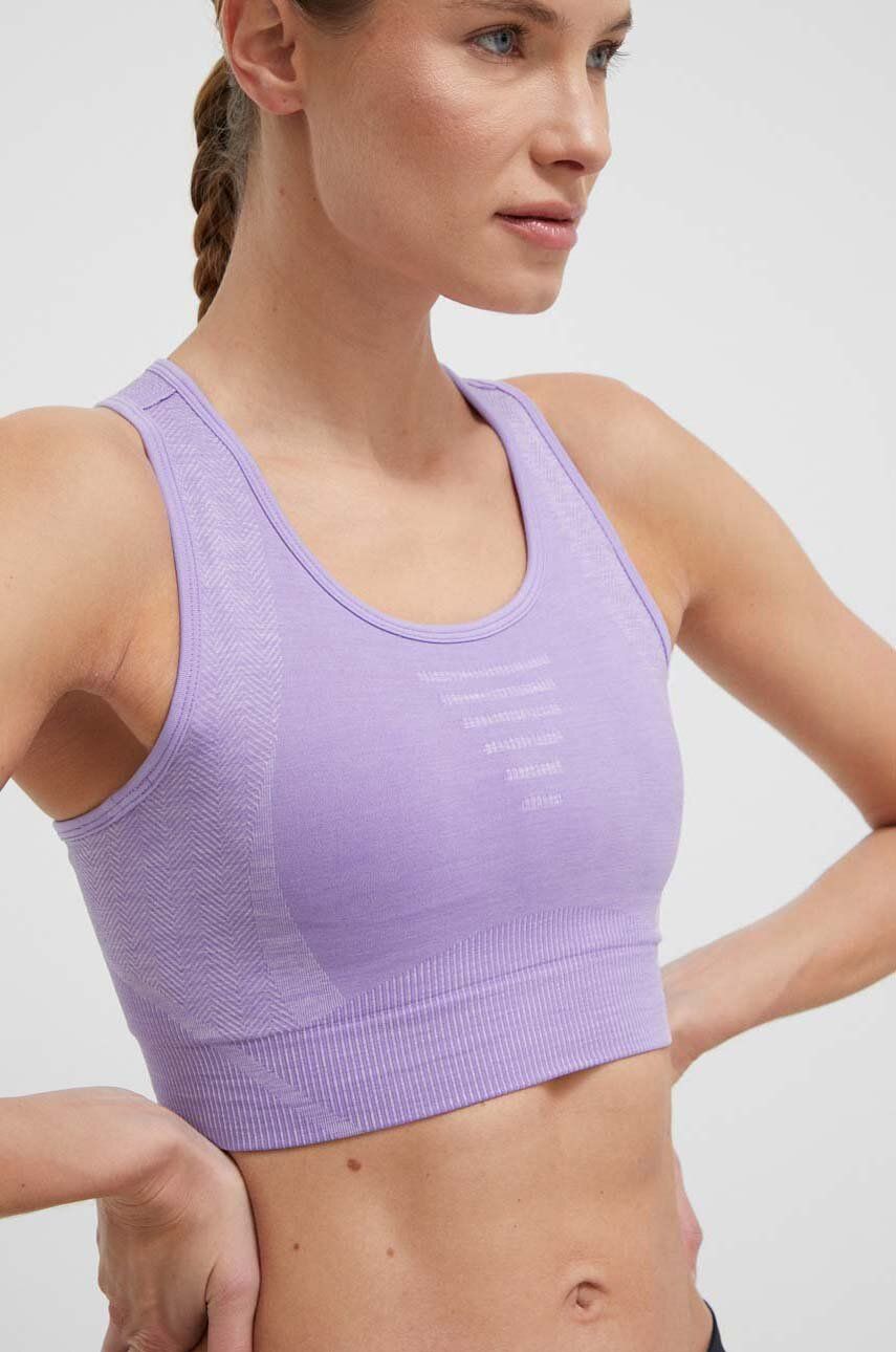 Funkční prádlo Smartwool Intraknit fialová barva - fialová - Hlavní materiál: 69 % Nylon