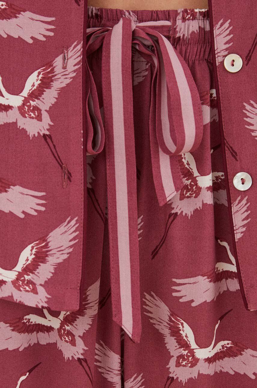 women'secret piżama Mix & Match damska kolor różowy 4856136