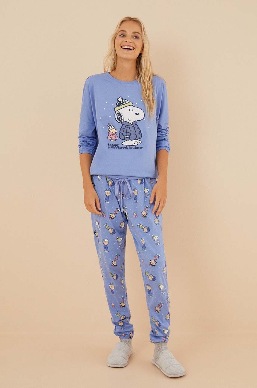 women\'secret pijamale de bumbac Snoopy bumbac, 3136056