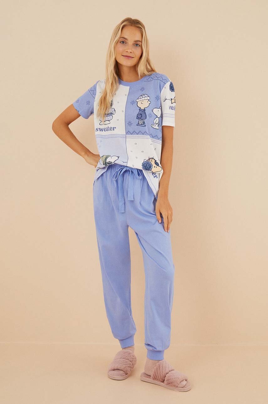 

Бавовняна піжама women'secret Snoopy з бавовни 3136066