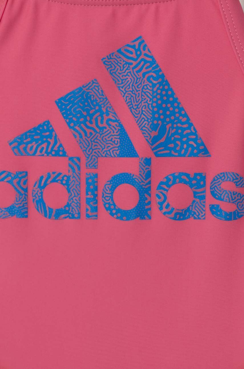 Adidas Performance Costum De Baie Copii Culoarea Roz