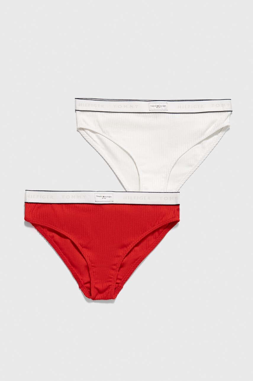 Детские трусы Tommy Hilfiger 2 шт цвет красный Детские трусы Tommy Hilfiger 2 шт цвет красный
