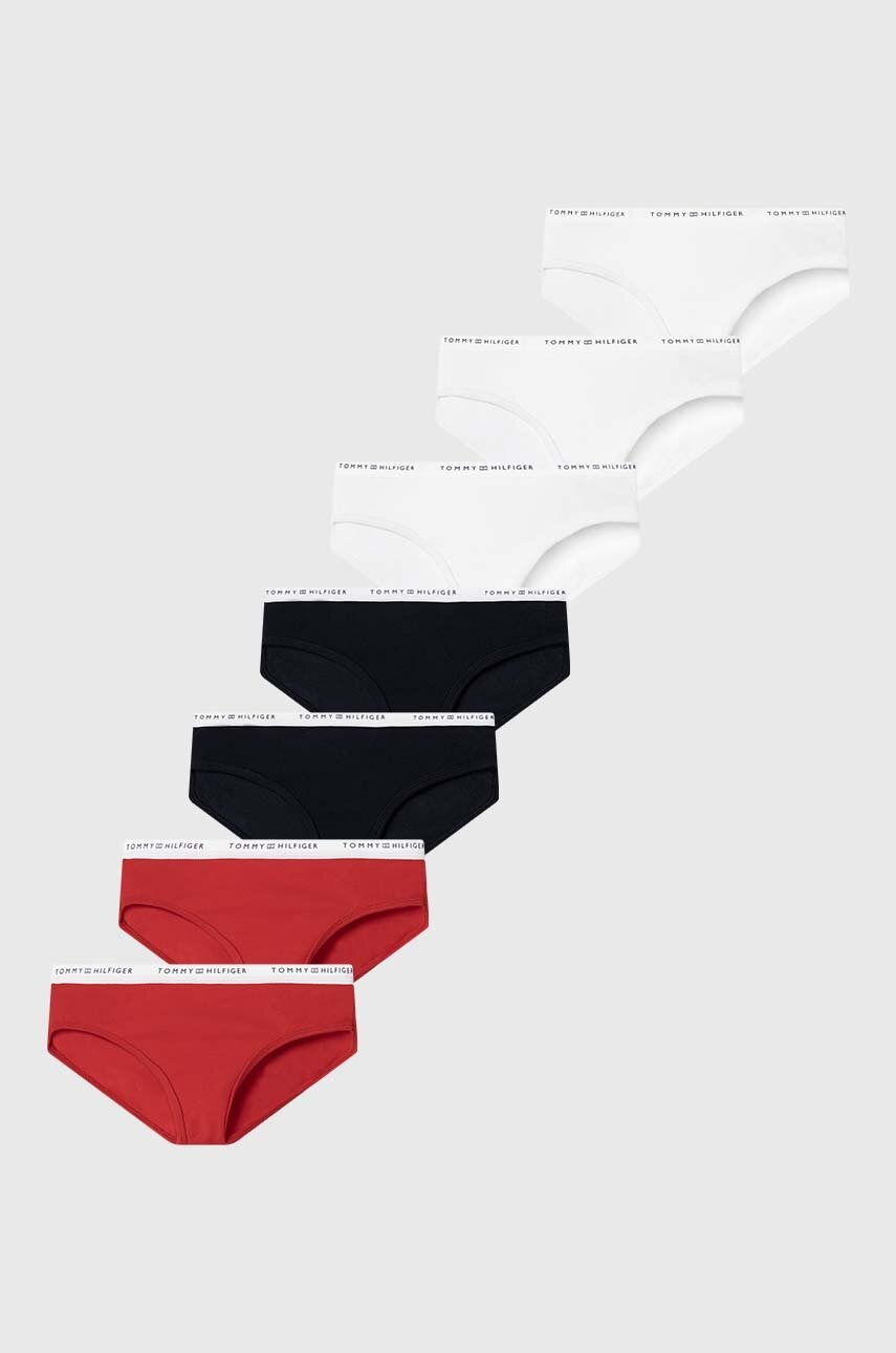Детские трусы Tommy Hilfiger 7 шт цвет красный Детские трусы Tommy Hilfiger 7 шт цвет красный