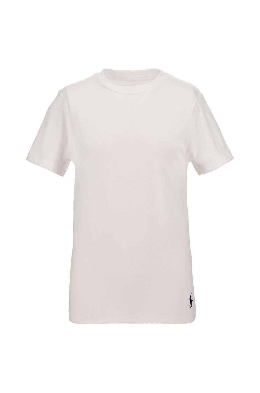 Пижама Polo Ralph Lauren 2 шт цвет белый однотонный Пижама Polo Ralph Lauren 2 шт цвет белый однотонный