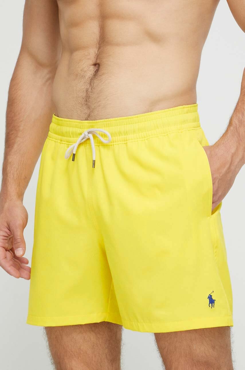 Σορτς κολύμβησης Polo Ralph Lauren χρώμα: κίτρινο