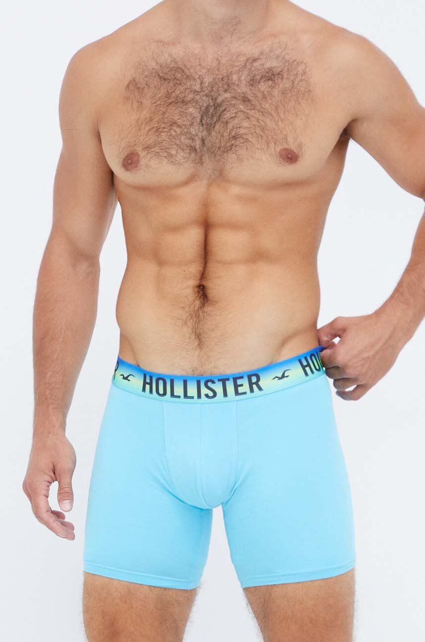 

Боксерки Hollister Co. (5 броя) в черно, Черен