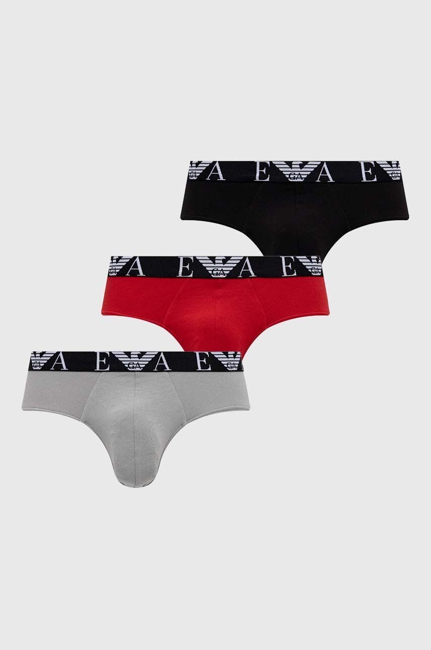 Spodní prádlo Emporio Armani Underwear 3-pack pánské - vícebarevná -  Materiál č. 1: 95 % Bavln