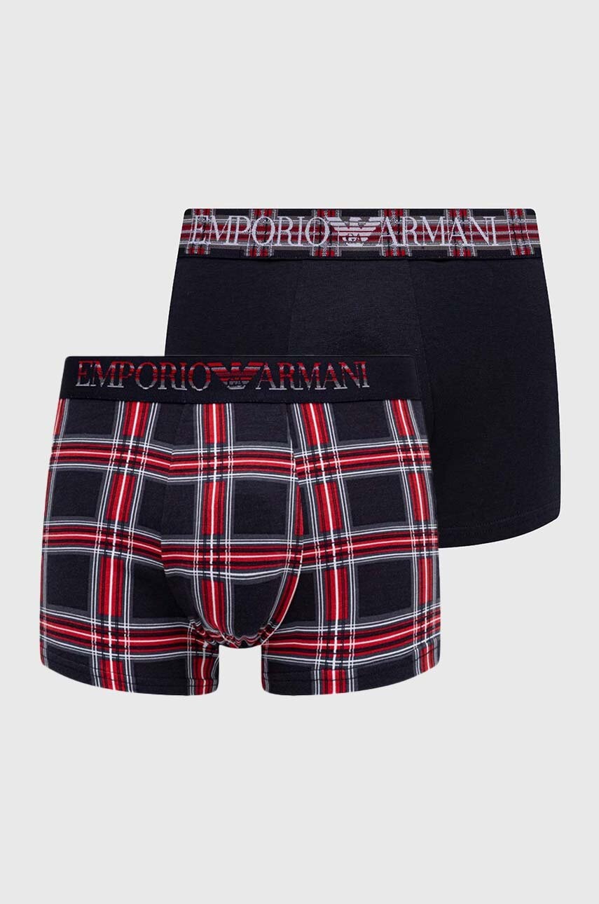 Levně Boxerky Emporio Armani Underwear 2-pack pánské