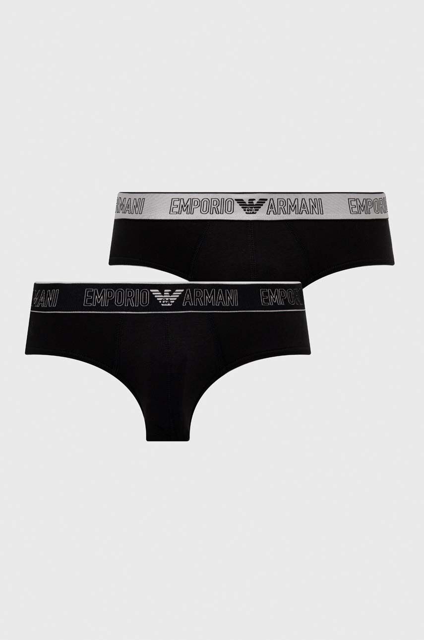 Spodní prádlo Emporio Armani Underwear 2-pack pánské - vícebarevná - Materiál č. 1: 95 % Bavlna