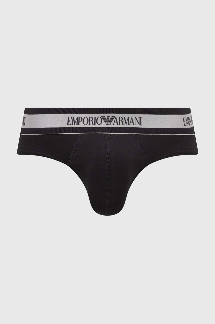 Emporio Armani Underwear Slip Barbati, Culoarea Negru