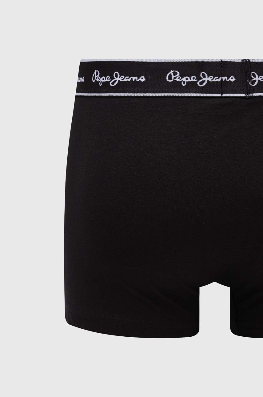 Pepe Jeans Boxeri 3-pack Barbati, Culoarea Negru