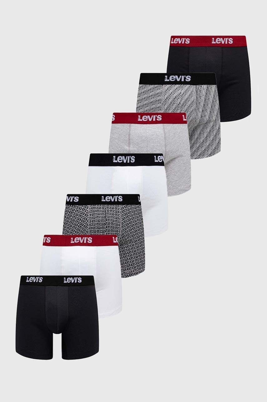 

Боксерки Levi's (7 броя) в черно, Черен