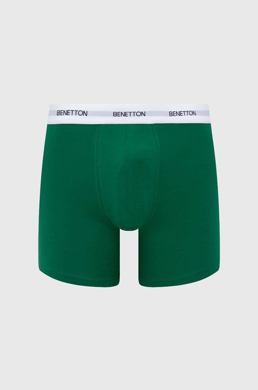 United Colors of Benetton boxeri barbati, culoarea verde