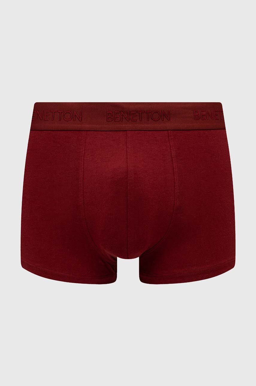 United Colors of Benetton boxeri barbati, culoarea bordo