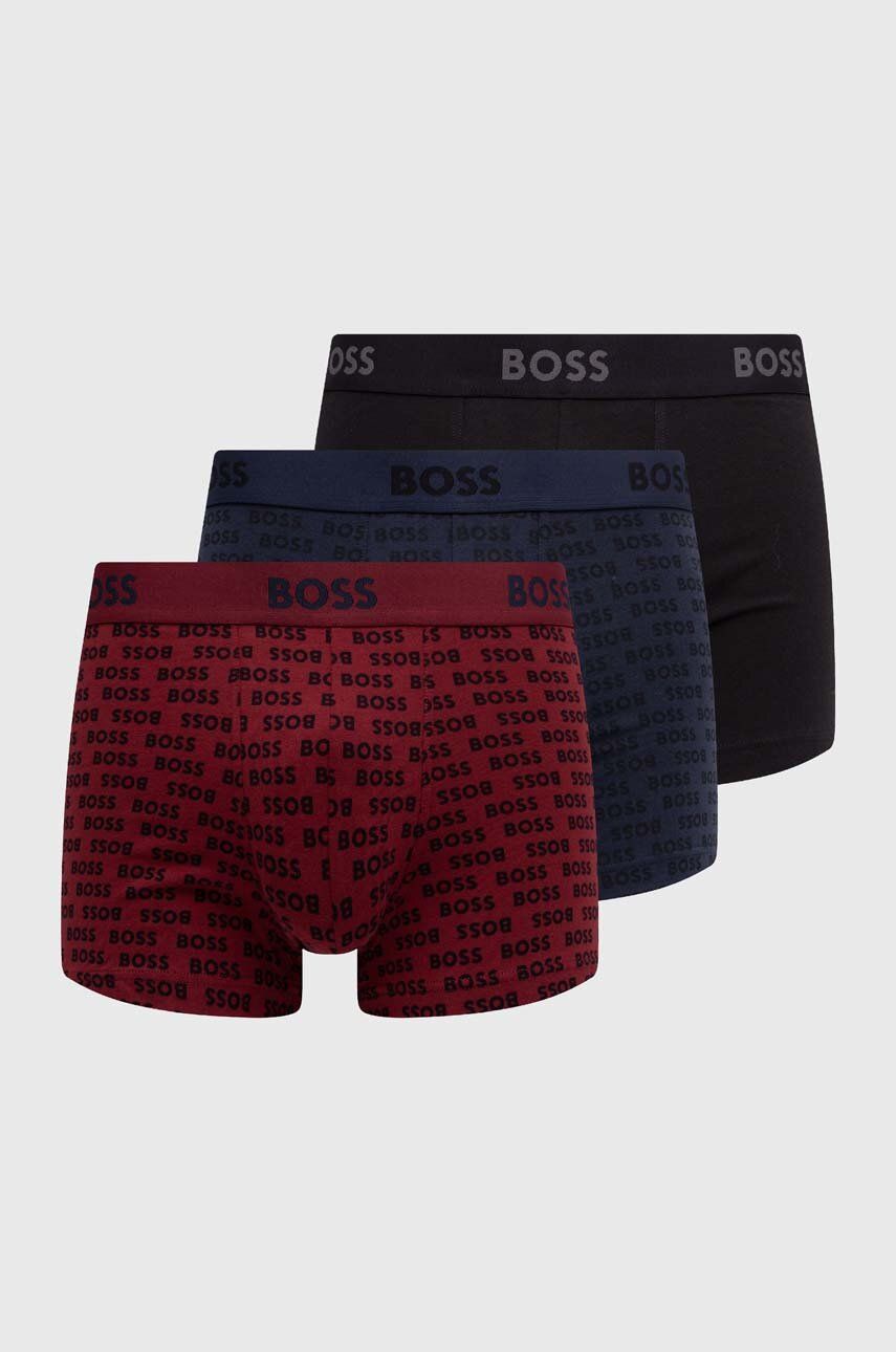 Levně Boxerky BOSS 3-pack pánské