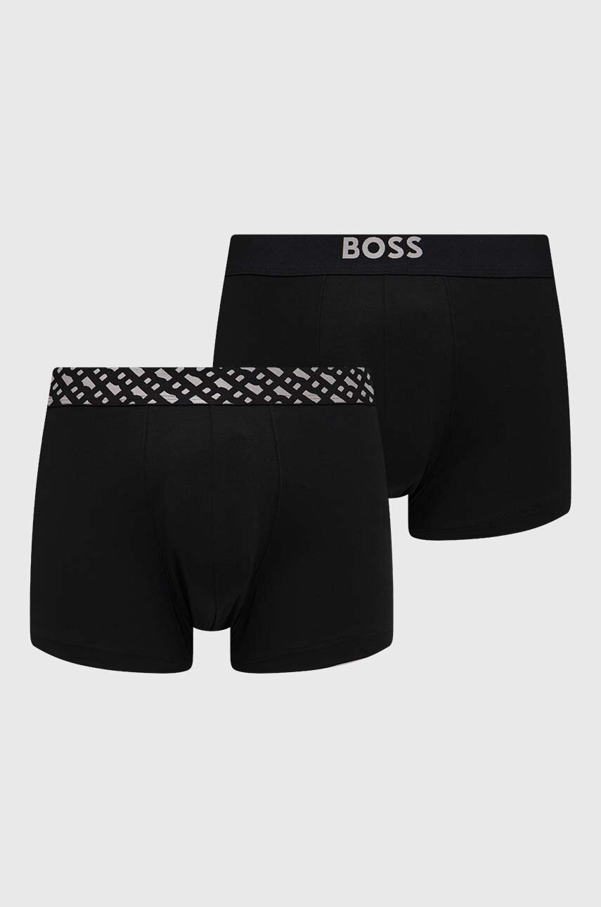 

Боксеры BOSS 2 шт мужские цвет чёрный