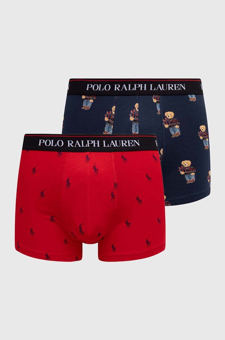 Boxerky Polo Ralph Lauren 2-pack pánské - vícebarevná - 95 % Bavlna